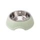 thumbnail image 1 of Cuencos elevados de acero inoxidable para mascotas - diseño en ángulo, respetuoso con los bigotes - para perros/gatos pequeños, reduce la fatiga de los bigotes, uso en interiores, 1 of 4