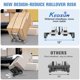 thumbnail image 5 of Carrito de equipaje KEDSUM Mini plegable de aluminio con capacidad de 120 libras, 5 of 8