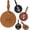 Brown/Black Custom Logo/Split Name, variant on Custom Leather Golf Tee Holder Personalized Photo Logo Pattern Customized Split Name Golf Bag Tag Organizer Tees Cover, Accessories Gift for Golfers Men Women Father Dad Grandpa Uncle, Birthday