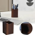 thumbnail image 1 of Pencil Barrel Pencil Holder for Desk Storage Ideal Wood Pen Cup Organizer for School Home and Makeup Accessories, 1 of 5