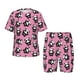 thumbnail image 1 of Balery Cute Panda Conjunto de Pijama Infantil de Manga Corta con Estampado – Ropa de Dormir de Algodón Suave-Medium, 1 of 6