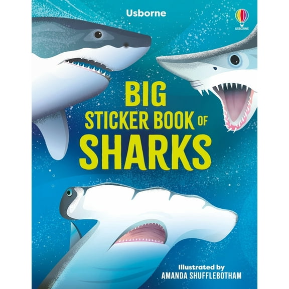 Sticker Books Big Sticker Book of Sharks, (Paperback)