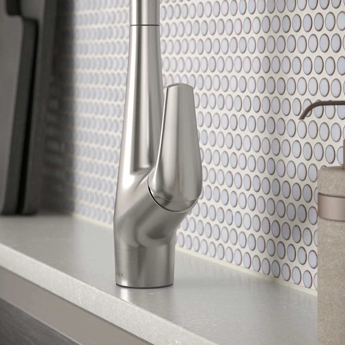Kohler Lir R33449-VS Pulldown Kitchen Faucet Vibrant Stainless Finish