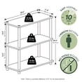 thumbnail image 3 of Furinno Turn-N-Tube 3-Tier Toolless Closet Organizers/Storage. Pink, 3 of 4