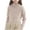 Beige, variant on QQAMB Girls Sweaters Fall Trendy High Neck Long Sleeve Sweater Tops Casual Cotton Cable Knit Pullover Tween,1 Years