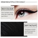 thumbnail image 4 of Set de delineador de ojos gel, 2 piezas profesionales en alineador de ojos con fluidez fluido Láspiz estay negro gris estable de coloración para matenimiento, 4 of 7