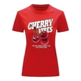 thumbnail image 3 of Playera Blusa De Cerezas Cherry Vibes Ropa Para Mujer Color Rojo Talla Chica Marca Emil SaEs, 3 of 4