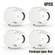 2/4Pcs Door Knob Safety Cover Baby Safety Door Handle Cover Handle Screw Thread Design Reusable Home Protector Baby