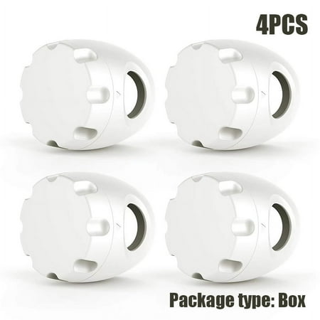 2/4Pcs Door Knob Safety Cover Baby Safety Door Handle Cover Handle Screw Thread Design Reusable Home Protector Baby