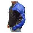 thumbnail image 2 of Redline Men's Racing Body Armor Jacket, Buffalo Leather M-YBR (Blue, M), 2 of 4