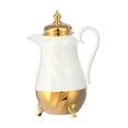 thumbnail image 3 of Cafetera térmica árabe con aislamiento, elegante y con botella de agua fría y caliente. oro blanco, 3 of 9
