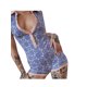 thumbnail image 4 of TRKIYQC 90s Vintage Floral Button Knitted Playsuit Mujeres Mamelucos Turn Down Collar Manga corta Parcheado Mujer Harajuku Bodycon Overoles TRKIYQC moderno, 4 of 9