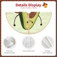 thumbnail image 3 of Xecao Avocado1 Pattern Christmas Tree Skirt Holiday Part Decorations for Christmas Tree, Farmhouse Christmas Decor Xmas Holiday Home Party Decorations-48", 3 of 6