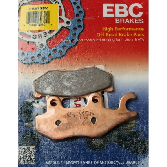 EBC Brakes SV Severe Duty Sintered Brake Pads Compatible for Yamaha YXC700D Viking VI 700 2016
