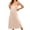 Khaki, variant on Women's Plus Size Satin Long Nightgown Spaghetti Strap Silky Sleepwear Dress Elegant Sleeveless V Neck Summer Chemise Pajama Dresses
