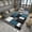 Flannel5, variant on Geometric Modern carpets for living room Red Black Creativity Rugs Sofa Chair Beside Mat Light Luxury Rugs for Bedroom tapete