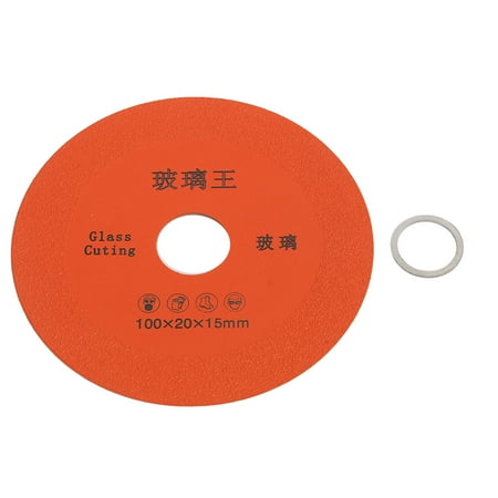 

Saw Blade Easy To Install 4in Glass Cutting Disc For Wine Bottles Orange