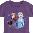 thumbnail image 3 of Disney Frozen 2 - Anna & Elsa - Toddler & Youth Girls Short Sleeve Graphic T-Shirt, 3 of 5