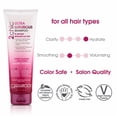 thumbnail image 6 of Giovanni 2chic Ultra Luxurious Shampoo & Conditioner Set, 8.5 oz. Cherry Blossom & Rose Petals, With Aloe Vera, Smooths Curly & Wavy Hair, Moisturizing Formula, Sulfate Free, Color Safe, Paraben Free, 6 of 14