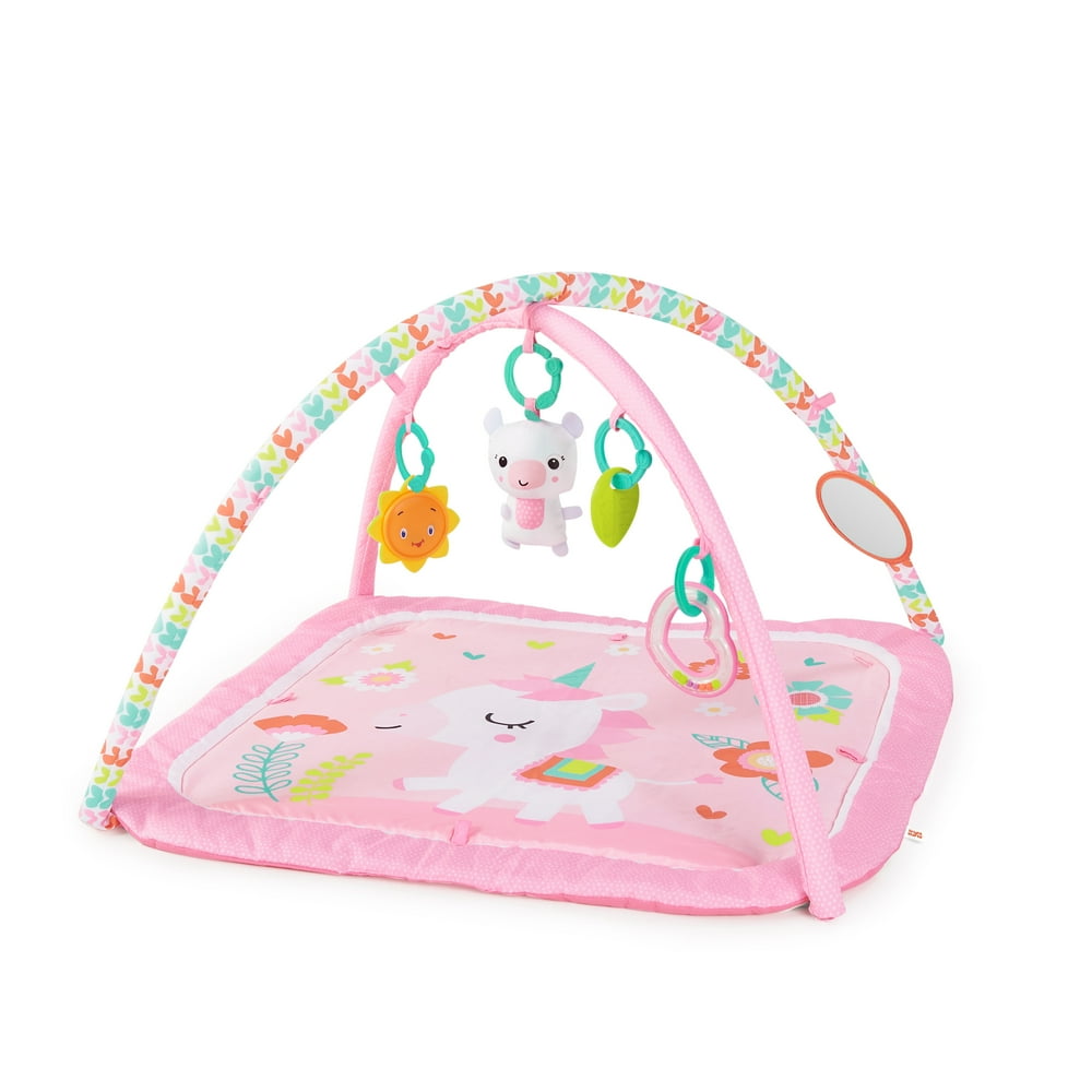Bright Starts Daydream Blooms Activity Gym and Play Mat with TakeAlong