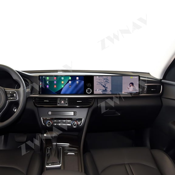 ZWNAV Dual 12.3 inch for KIA K5 2016-2019 GPS Navigation Android 13 Car Radio CarPlay Multimedia Player Head Stereo Unit HD Screen