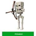 thumbnail image 5 of Minecraft Action Figure & Accessories Set, 4-inch Skeleton Posable Character Collectible Inspired by A Minecraft Movie, 5 of 6