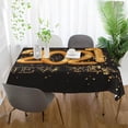 thumbnail image 5 of SKYSONIC 60"x120" Square Tablecloth with New Year 2021 Prints, Anti-Wrinkle and Smooth Table Cloth for Kitchen/Home Party Decoration, 5 of 7