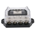 Power Distribution Block 0 Gauge to 4 Gauge Ground Wire Splitter Audio