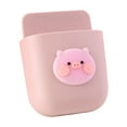 thumbnail image 1 of Storage Box Wall Mounted Storage Box Phone Storage Box Cartoon Storage Box Wall Mounted Storage Container Cute Phone Storage Box For Home DecorationPink Pig Pattern, 1 of 1