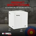 thumbnail image 3 of Morrell Targets 24" Indoor Range Field Point Archery Target, 2 Pack, White, 3 of 11
