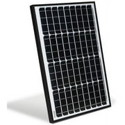 ALEKO SPU40W12V Monocrystalline Modules Solar Panel, 40W 12V
