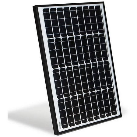 ALEKO SPU40W12V Monocrystalline Modules Solar Panel, 40W 12V