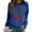 1-Blue, variant on Christmas Sweatshirts for Women 2025 Long Sleeve Crewneck Festive Xmas Holiday Graphic Sweatshirt Pullover Tops
