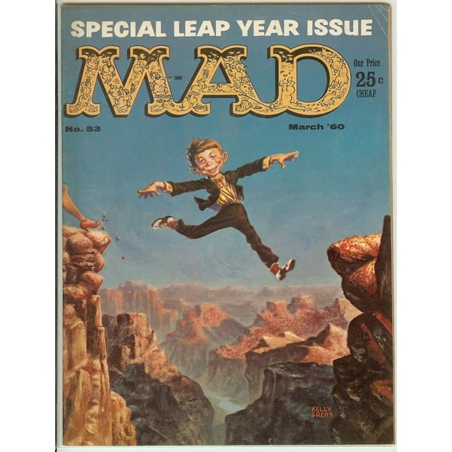 MAD Magazine Vintage de Collection No 53 Mars 1960 Amende (FN)