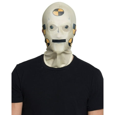 Faux Real Crash Test Dummy Mask