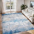 thumbnail image 7 of 5x7 Area Rugs Modern Abstract Faux Wool Rug Ultra-Soft Low Pile Accent Rug Stain Resistant Carpet Machine Washable Rugs for Bedroom with Non Slip Backing, 7 of 7