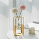 thumbnail image 5 of Florero de Metal con Soporte, Florero de Vidrio Transparente, Escritorio, Plantas Hidropónicas para el Hogar, Decoración del Hogar, Decoración de Oficina A, 5 of 5