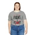thumbnail image 5 of DJH Apparel | Fight or Flight Motivational Unisex Sports Tshirts, 5 of 6