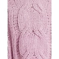 thumbnail image 5 of Justice Girls Cable Knit Sweater, Sizes XS - XLP, 5 of 6