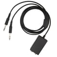 thumbnail image 3 of GA Adapter, Aviation Headset Adapter GA 2 Plug Lightweight Portable  For Earphone For Adult For Fixed Wing Aircraft, 3 of 8