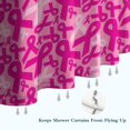 thumbnail image 6 of Pink Breast Cancer Shower Curtain 72"x72" ,Bathroom Decorative Shower Curtains Set with 12 Hooks,Modern Waterproof Washable Shower Curtain, 6 of 6