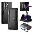 thumbnail image 1 of Funda tipo cartera con cremallera y correas para Xiaomi Poco X7 Pro 5G/ Redmi Turbo 4 5G, 1 of 5