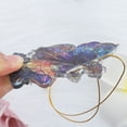 thumbnail image 4 of TIELUTT Colorful Fairy Fairies Painted Style Charm and Mysterious Rear Acrylic Beads for Chandeliers Hanging for Windows Ornament Christmas Elastic String for Bracelets Cat, 4 of 8