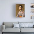 thumbnail image 2 of William Merritt Chase 'Girl In A Japanese Costume' Canvas Art, 2 of 4