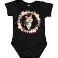 thumbnail image 3 of Inktastic Corgi Wreath for Dog Lovers Girls Baby Bodysuit, 3 of 5