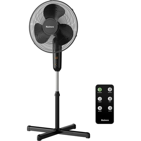 Holmes 16  Stand Fan With Remote Control