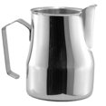 thumbnail image 2 of Jarra de acero inoxidable para espumar leche, tazas gruesas para café con leche, jarra de leche italiana para café con leche, 2 of 5