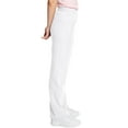thumbnail image 2 of Hanes EcoSmart Women's Fleece Sweatpants with Open Bottom Legs, 30.5" White M, 2 of 3