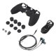 thumbnail image 4 of Kit de accesorios para consola de juegos 12 en 1, estuche de almacenamiento para controlador, funda protectora para PS5, 4 of 8