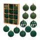 thumbnail image 2 of Christmas Decorations 12 Piece Flocked Christmas Balls Christmas Decoration SetMultiple Styles Of Christmas Tree Decorations Can Also Be Used For Other Party, 2 of 6